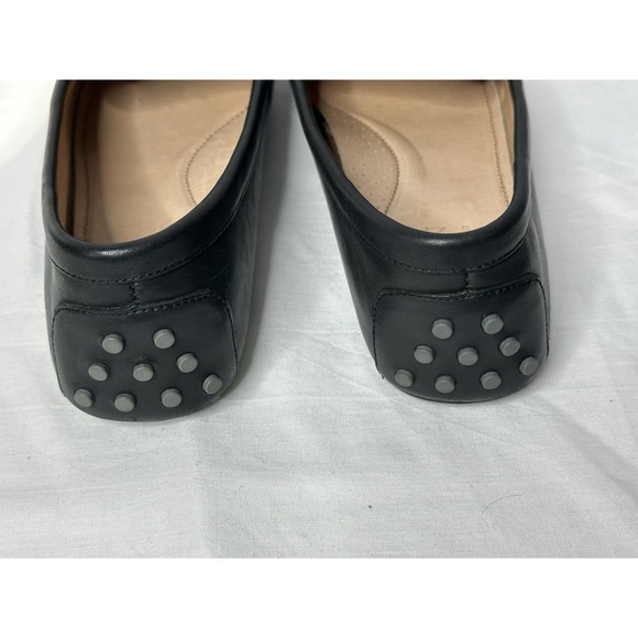 Lauren Ralph Lauren Women's Leather Penny Loafers Sz 9B Black Classic Slip On - Picture 3 of 7